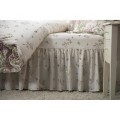 Country Dream Floral Rose Boutique Fitted Sheet Valance